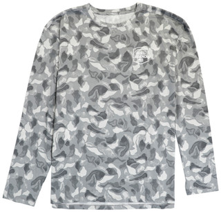 Thumbnail 2: REEL LEGENDS Men's Long Sleeve Camo Print Tee 