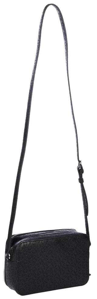 Thumbnail 4: Guess Lisa Dual Compartment Logo Crossbody with Adjustable Strap 