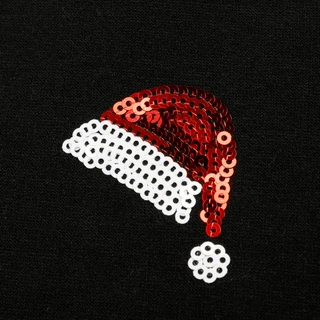 Thumbnail 2: Marled Women's Plus Christmas Sequin Sweatshirt 