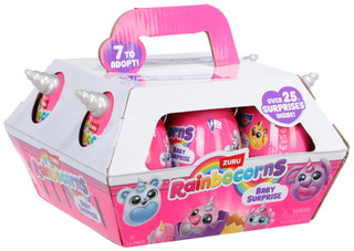 Thumbnail 1: Zuru 6 Pk Rainbocorns Baby Surprise Eggs w/ over 25 Surprises 