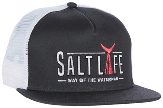 Thumbnail 1: Salt Life Men's Way Of The Waterman Flat Bill Hat 