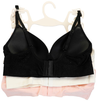 Thumbnail 2: REBECCA MINKOFF 3 Pk Seamless Dot Bra Set  