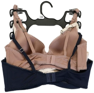 Thumbnail 2: Lucky Brand 3 Pk Lace Trim T-Shirt Bras  