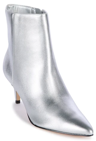 Thumbnail 1: Marc Fisher Women's Metallic Kitten Heel Ankle Boots  