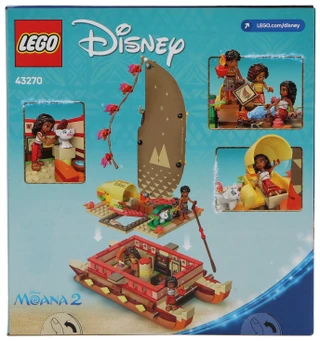 Thumbnail 2: LEGO 529 Pc Disney Moana's Adventure Canoe 