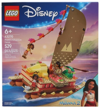 Thumbnail 1: LEGO 529 Pc Disney Moana's Adventure Canoe 