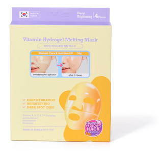 Thumbnail 1: Dermal Seoul  4 Pk Vitamin Hydrogel Melting Mask  