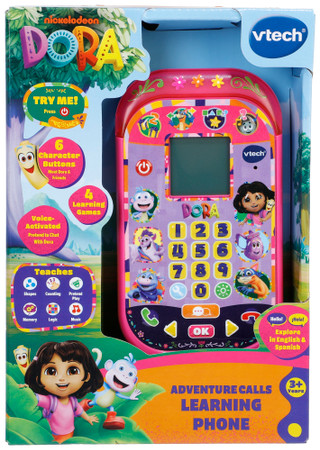 Thumbnail 1: VTech Dora Got Your Back Bilingual Learning Toy Backpack with Pen 