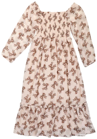 Thumbnail 1: Rare Too Girls' Long Sleeve Chiffon Dress 
