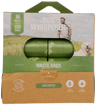 Thumbnail 1: Dog Whisperer 320 pk Unscented Pet Waste Bags 