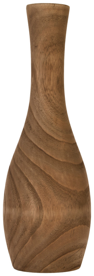 Thumbnail 2: Home Essentials 6x18 in Wooden Vase  