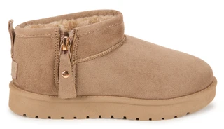 Thumbnail 4: US SPORTS Girl's Faux Suede Ankle Boots  