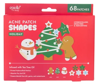Thumbnail 1: EPIELLE 68 Ct Christmas Theme Tea Tree Oil Infused Acne Patches 