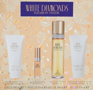 Thumbnail 2: Elizabeth Taylor Women's 4 Pc White Diamonds Fragrance Gift Set 