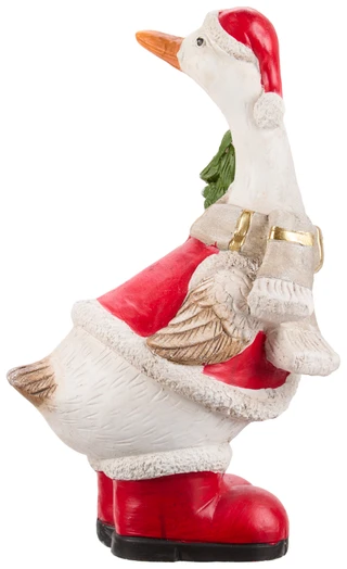 Thumbnail 2: Magical Season 18 in LED Santa Duck with Christmas Tree Accent  