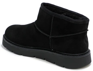 Thumbnail 3: Skechers Women's Slip On Fur Lined Cozy Mini Boots  