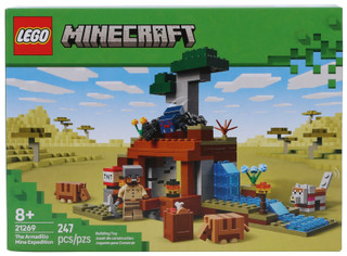 Thumbnail 1: LEGO 247 Pc Minecraft Armadillo Expedition Building Blocks Toy 