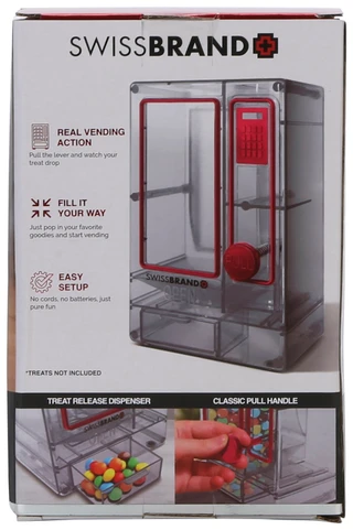 Thumbnail 2: Swiss Brand  Mini Vending Machine Candy Dispenser Toy 