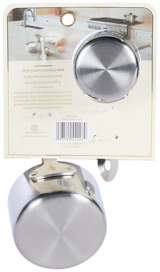 Thumbnail 2: ARTISAN ROW 4 Pc Metal Measuring Cup Set  