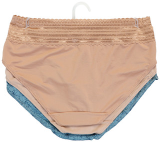 Thumbnail 2: Warners Women's 3 Pk Lace Hipster Panties  