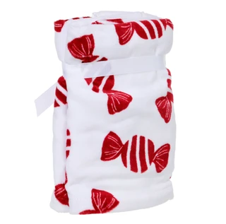 Thumbnail 2: Everyday by Martha Stewart 2 Pk Christmas Peppermint Candy Print Hand Towel Set  