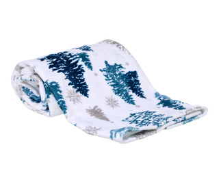 Thumbnail 2: Nautica  Christmas Snowflake & Pine Tree Print Bath Towel 
