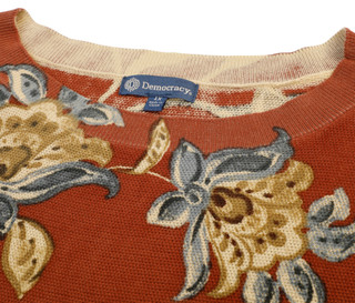 Thumbnail 2: Democracy Women's Plus Dolman Sleeve Printed Knit Top 