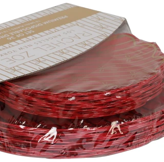 Thumbnail 2: RACHEL ZOE 36 Pk Premium Disposable Christmas Dinnerware Set 