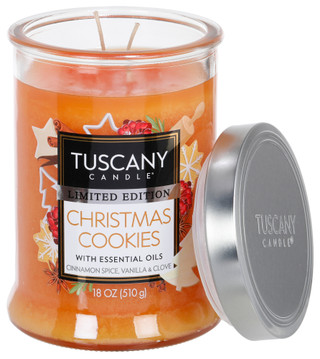 Thumbnail 1: Tuscany Candle 18 oz Christmas Cookies Scented Candle  