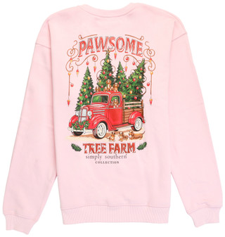 Thumbnail 1: SIMPLY SOUTHERN Juniors Christmas Graphic Sweatshirt 