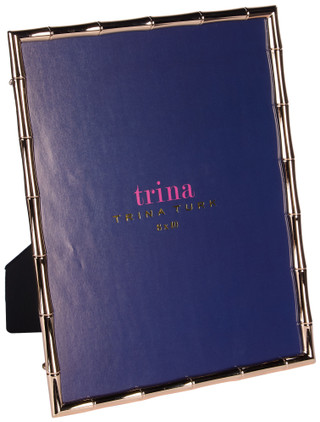 Thumbnail 1: Trina Turk 8x10 Metal Bamboo Picture Frame  