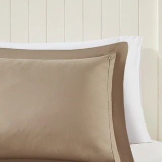 Thumbnail 6: Madison Park Madison Park 3M Scotchgard Diamond Quilting Comforter Set 