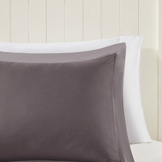 Thumbnail 8: Madison Park Madison Park 3M Scotchgard Diamond Quilting Comforter Set 