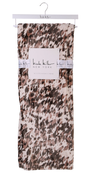 Thumbnail 1: Nicole Miller 50x70 Ultra Soft Plush Throw Blanket  