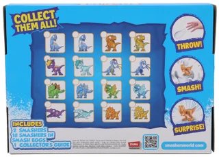 Thumbnail 2: Zuru 20 Pk Smashers Dino Toy Egg Collection  