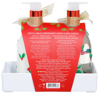 Thumbnail 2: SIMPLE PLEASURES 2 Pk Winter Berries Hand Soap & Lotion Set  