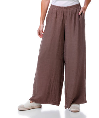 Thumbnail 1: Whisper + Willow  Junior's Gauze Beach Pants w/ Pockets  