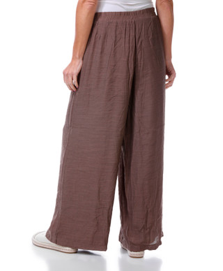 Thumbnail 2: Whisper + Willow  Junior's Gauze Beach Pants w/ Pockets  