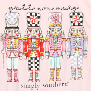 Thumbnail 2: SIMPLY SOUTHERN Juniors Christmas Graphic Tee 