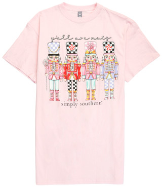 Thumbnail 1: SIMPLY SOUTHERN Juniors Christmas Graphic Tee 