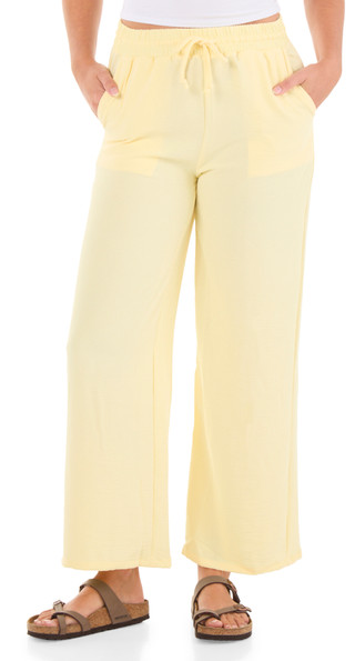 Thumbnail 1: Popular 21 Juniors' Tie Front Airflow Pant  