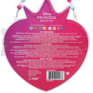Thumbnail 2: Disney Princess Girls Beauty Set with Case 