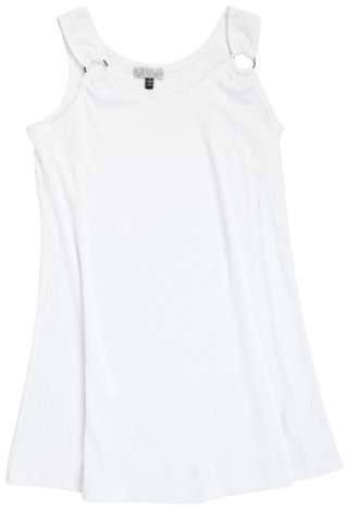 Thumbnail 1: J VALDI Women's Sleeveless Bondi Ring Tank Cover-Up Dress   