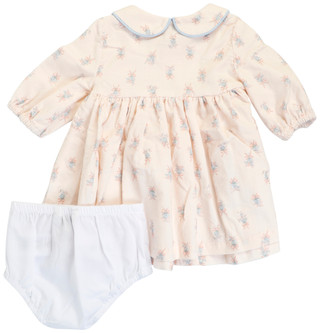 Thumbnail 2: Pippa & Julie Baby Girls Floral Dress & Bloomers Set 