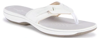 Thumbnail 1: Clarks Women's Cloudsteppers Brinkley Jazz Flip Flops 