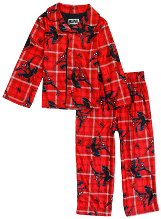 Thumbnail 1: Marvel Little Boys 2 Pc Spider-Man Pajama Pants Set 