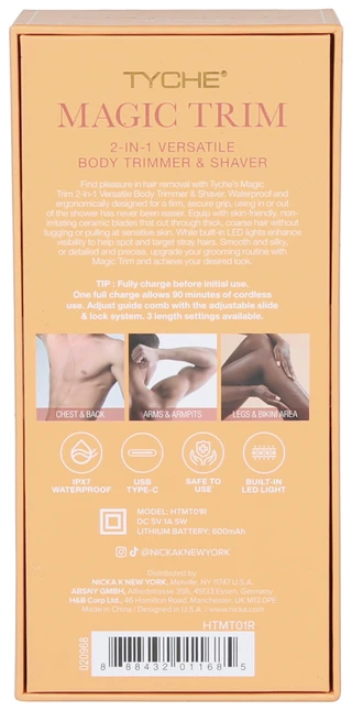 Thumbnail 9: TYCHE CHIC 2-in-1 Versatile Body Trimmer  