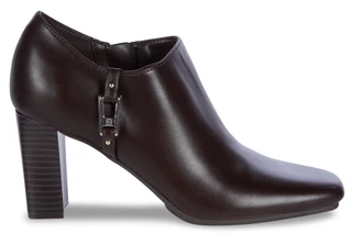 Thumbnail 4: BANDOLINO Women's Side Zip Block Heel Shoes  