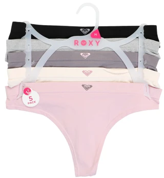Thumbnail 1: ROXY Juniors 5 Pk Thong Panties  