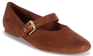 Thumbnail 1: Dolce Vita Women's Mulaney Suede Square Toe Mary Jane Flats  